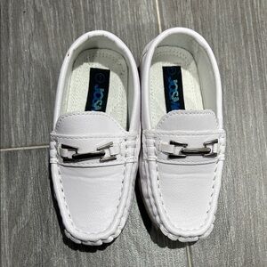 Josmo White Kids Dress Shoes